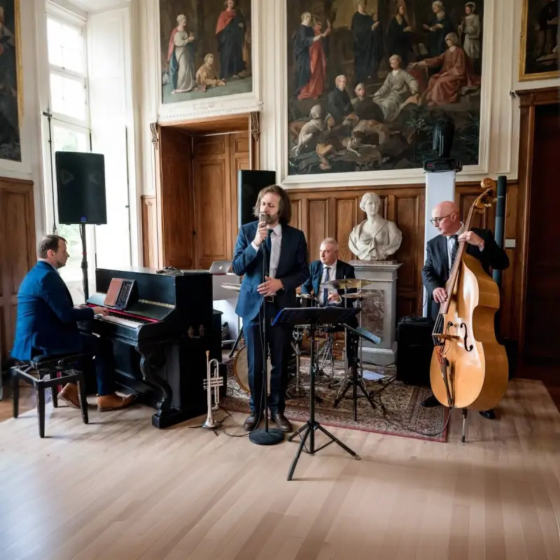 quartet basse piano groupe musical